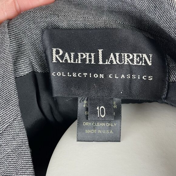 Vintage Y2K 90s Ralph Lauren Collection Classics Black Label Blazer Size Small - Picture 5 of 11